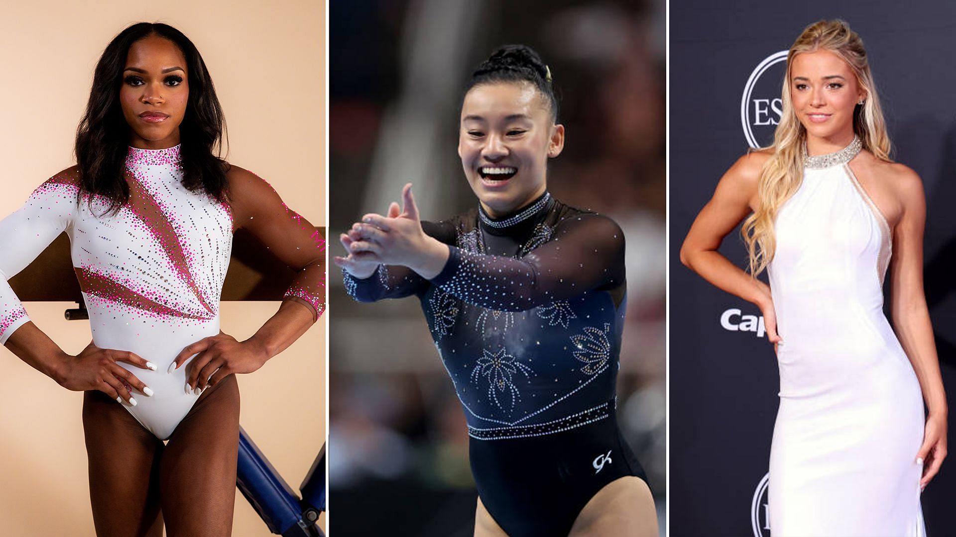 Leanne Wong and Olivia Dunne praise Shilese Jones following her victory at the 2023 World Artistic Gymnastics Championships