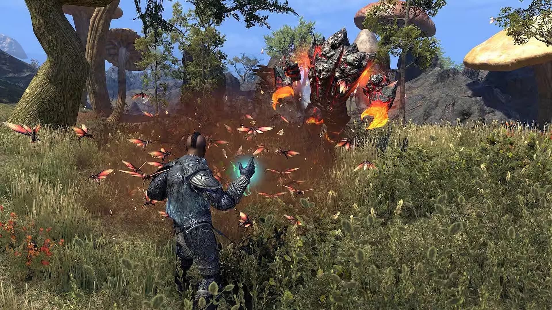 Wardens can call forth swarms of flies to attack their enemies in battle. (Image via ZeniMax Online Studios)