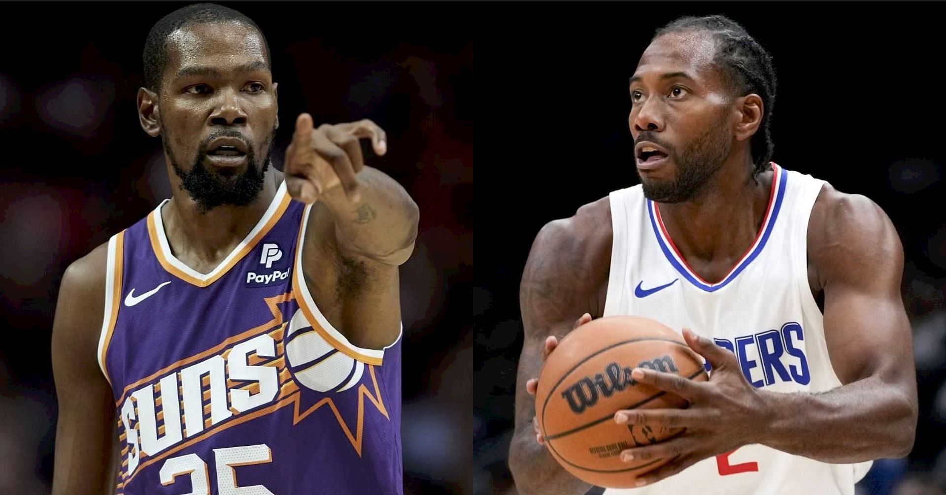 Phoenix Suns and LA Clippers superstars Kevin Durant and Kawhi Leonard
