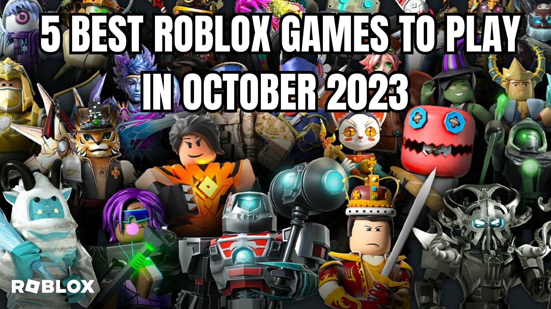 5 best Roblox games to play in October 2023