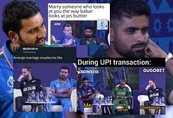 "Marry someone who looks at you the way Babar looks at Jos Buttler" - Top 10 funny memes after captains' day event ahead of 2023 ODI World Cup