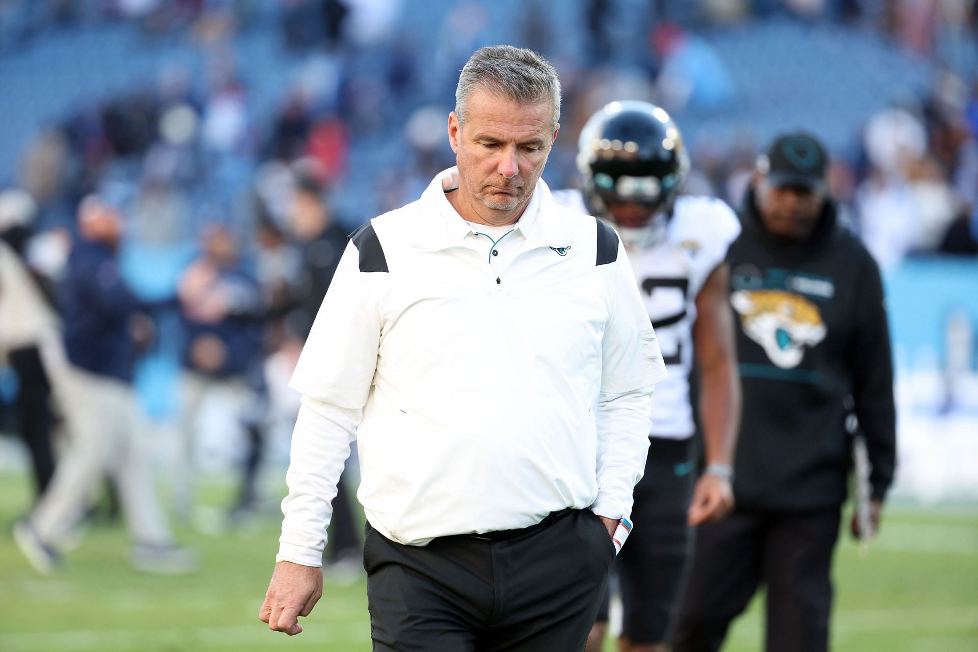 Urban Meyer of the Jacksonville Jaguars. (Photo by Andy Lyons/Getty Images)