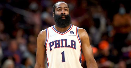 Philadelphia 76ers star guard James Harden