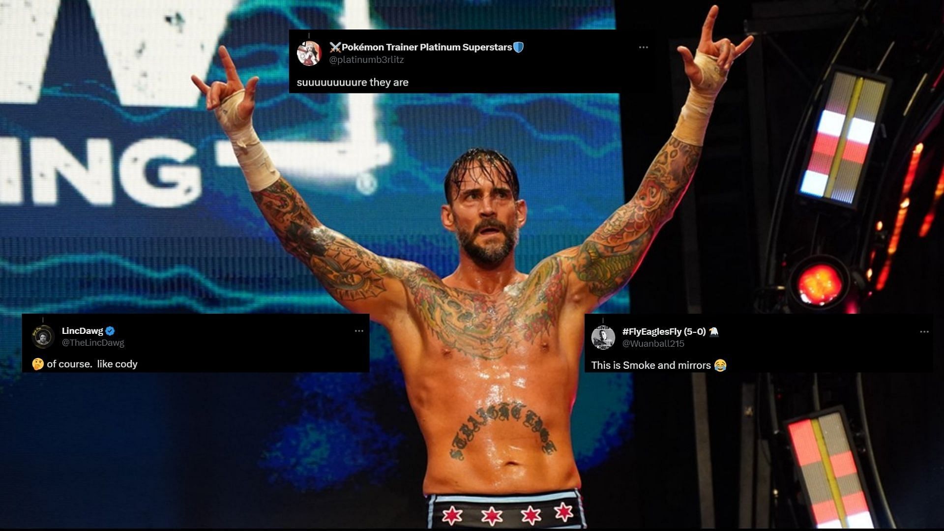 CM Punk is a former AEW World Champion who is now a free agent