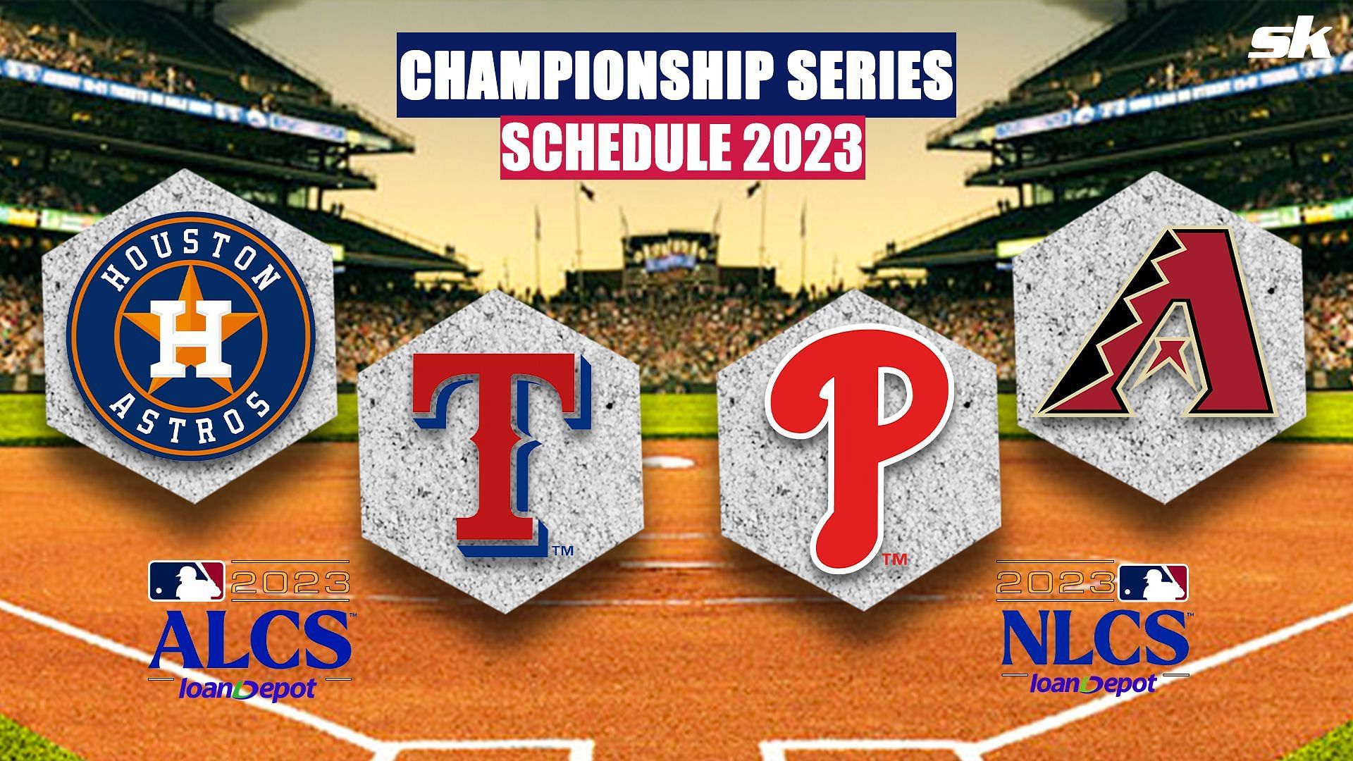 MLB Championship Series: MLB Championship Series schedule 2023