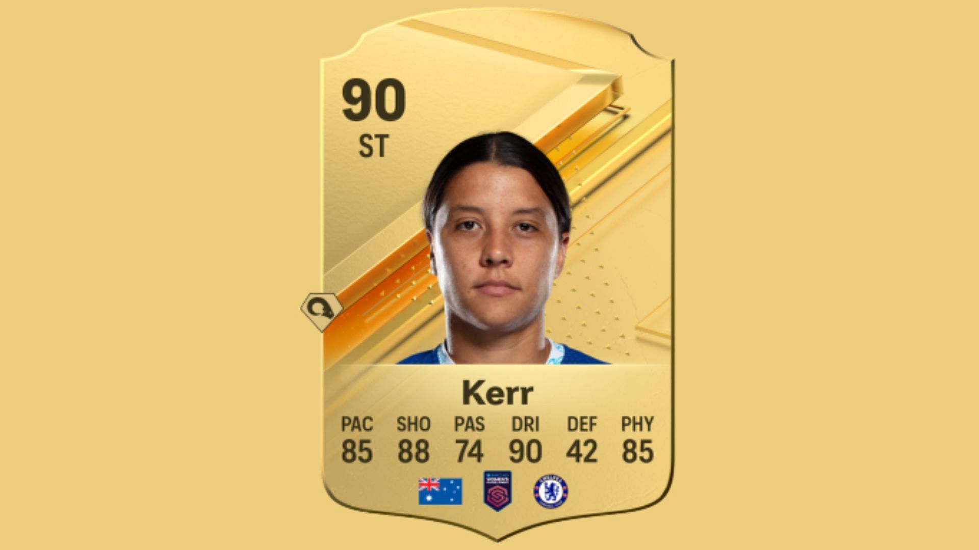 Sam Kerr in EA FC 24 (Image via EA Sports)