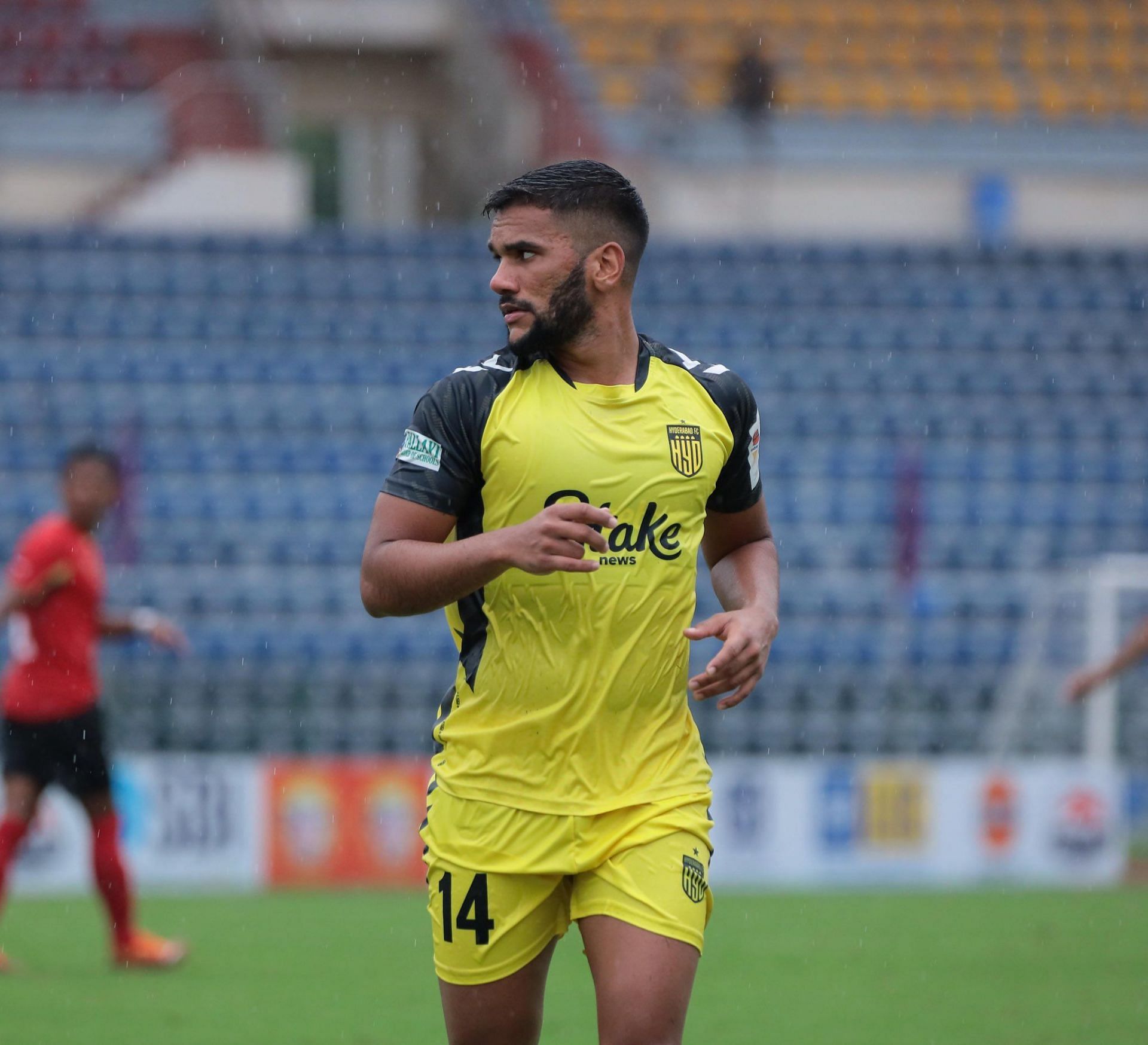 Sahil Tavora in action in the Durand Cup against Tribhuwan Army. (PC: Twitter)