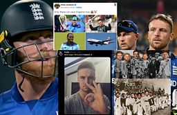 "Bazball is only effective on England pitches & on Pakistan roads"- Fans roast England after their crushing loss against India in 2023 World Cup