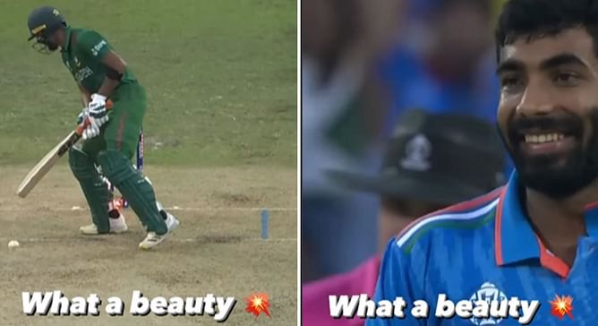 [Watch] Jasprit Bumrah dismisses Mahmudullah with a toe-crushing yorker in IND vs BAN 2023 World Cup