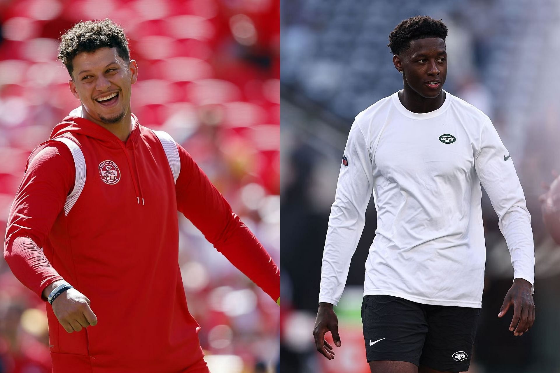 Chiefs QB Patrick Mahomes comments on defensive holding call vs. Jets