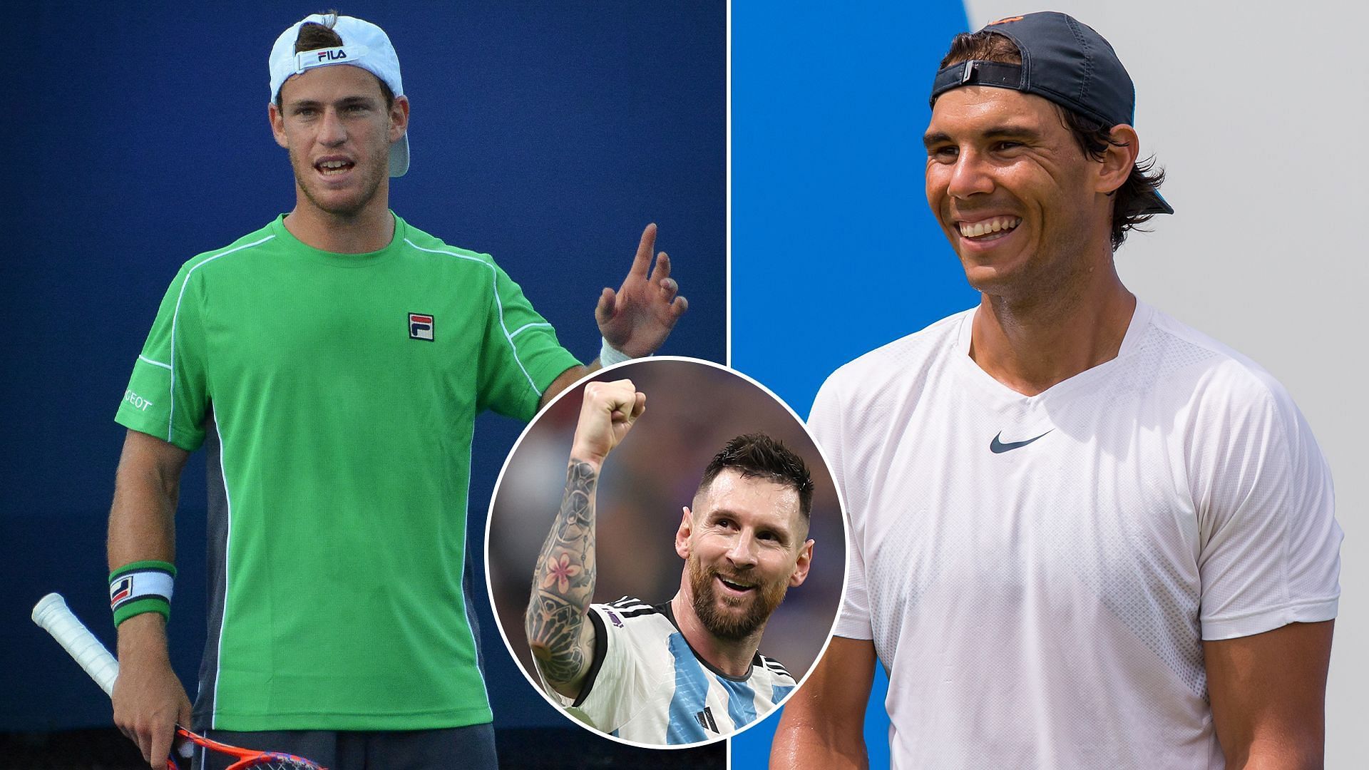 Diego Schwartzman Lionel Messi Rafael Nadal French Open 2018 loss