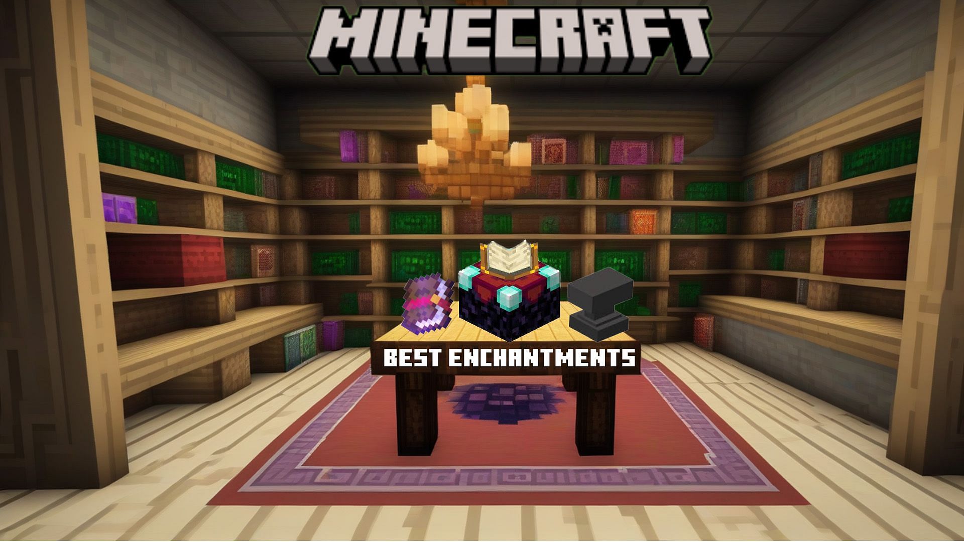 Learn about the best enchantments that can boost your Minecraft experience (Image via Mojang) 