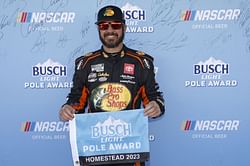 Martin Truex Jr. claims pole position for NASCAR Cup race in Homestead