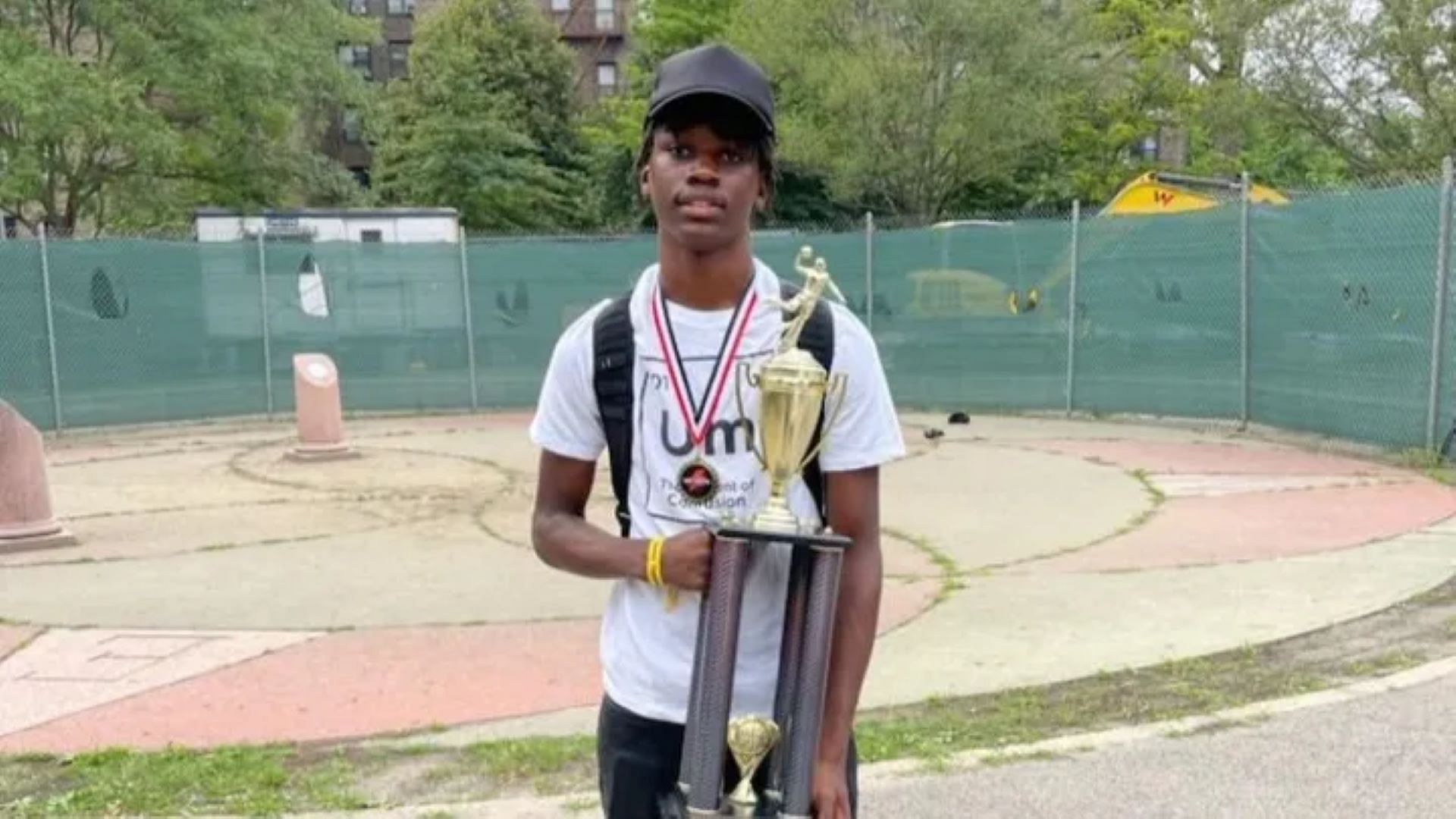 Missing 13-year-old Kavion Godfrey found dead in East river. (Image via GoFundMe/Jade E)