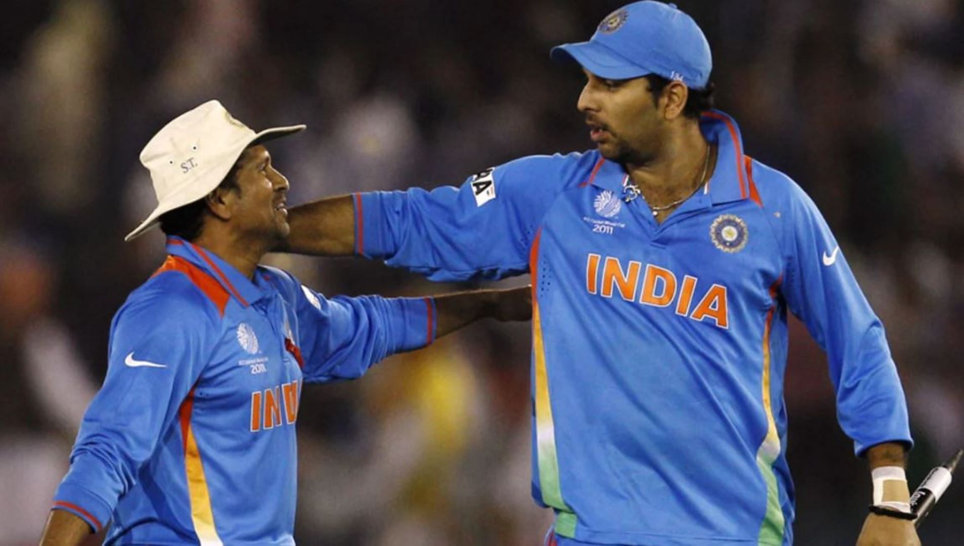 Sachin and Yuvraj scripted India&#039;s memorable win over Pakistan in 2011.