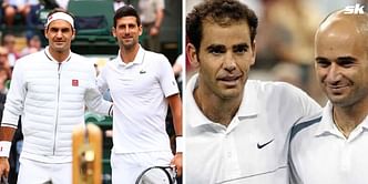 "It made Roger Federer & Andre Agassi look a lot worse" - Tennis analyst draws parallels between clutchness of Novak Djokovic & Pete Sampras