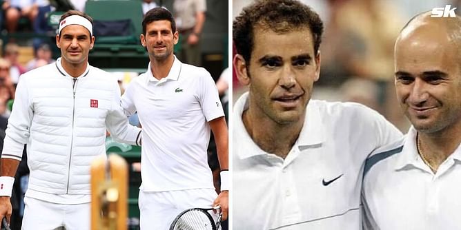 "It made Roger Federer & Andre Agassi look a lot worse" - Tennis analyst draws parallels between clutchness of Novak Djokovic & Pete Sampras