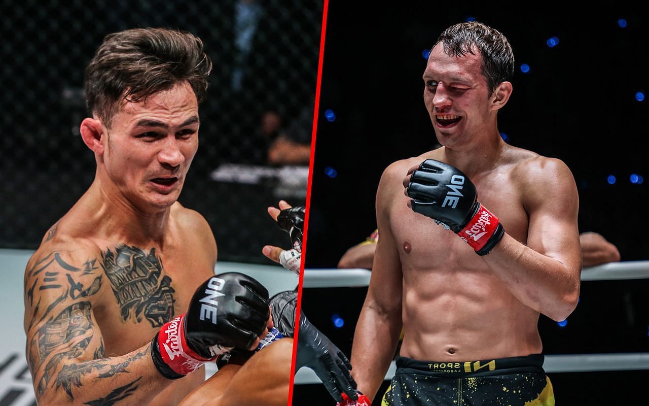 Thanh Le (Left) faces Ilya Freymanov (Right) at ONE Fight Night 15 for the interim featherweight title