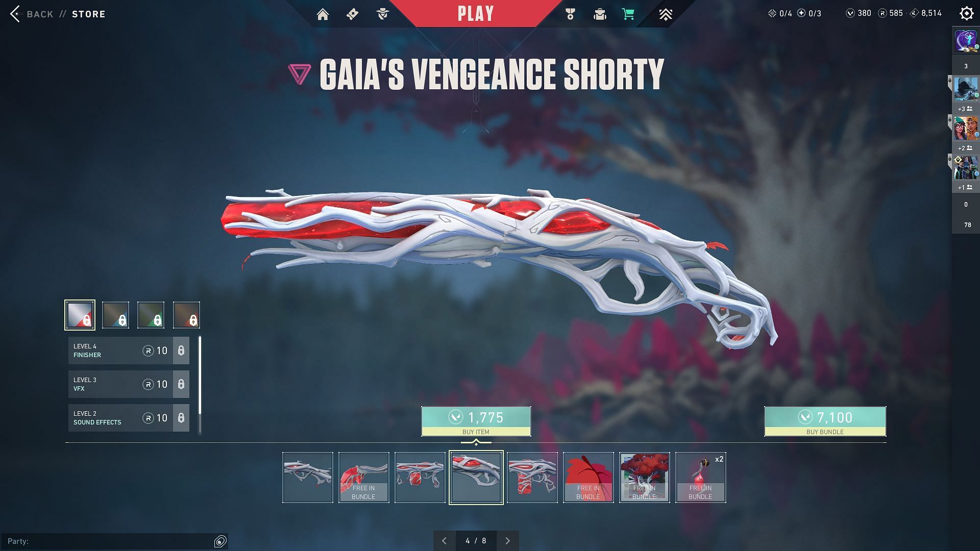 Gaia&#039;s Vengeance Shorty (Image via Riot Games)