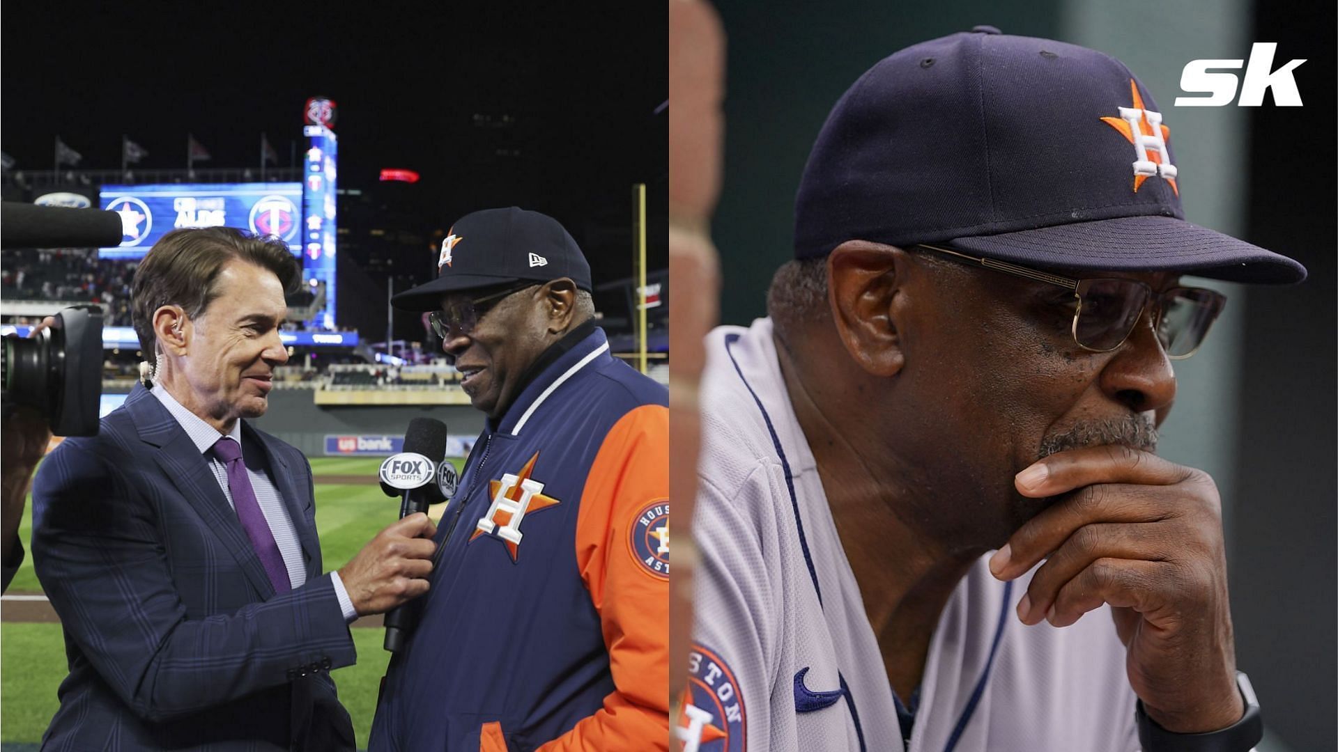 Dusty Baker said that his relationship with the media helped influence his decision to retire