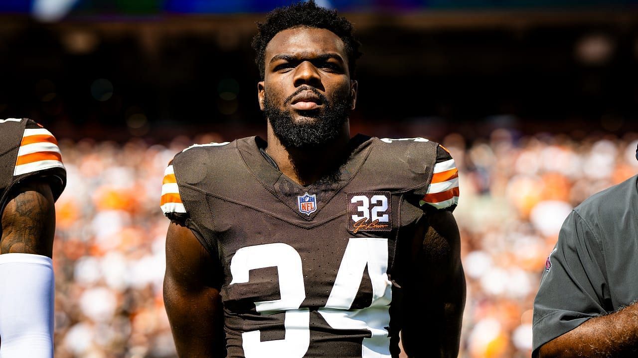 Jerome Ford injury update for Fantasy Football Week 8 (Photo: clevelandbrowns.com)