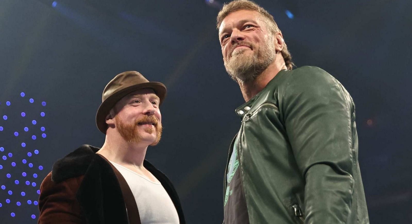 Edge wrestled his final WWE match against Sheamus