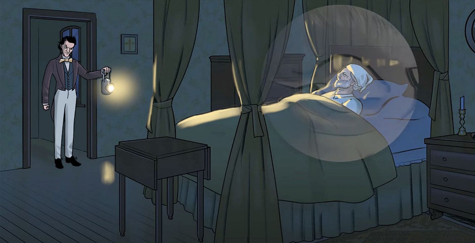 Tell-Tale Heart is a short story by Edgar Allen Poe (Image via YouTube/GradeSaver)