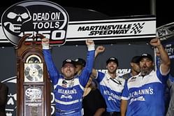 NASCAR 2023 Xfinity Series: Full results for Dead On Tools 250 at Martinsville Speedway