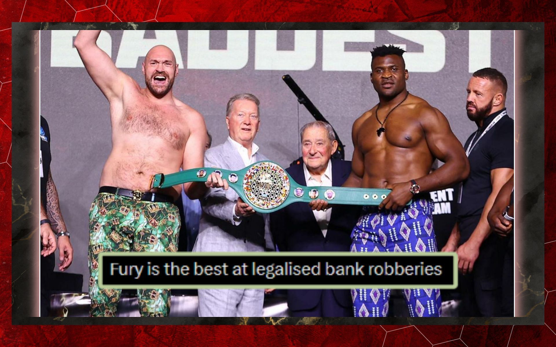 Tyson Fury vs. Francis Ngannou reported fight purse revealed