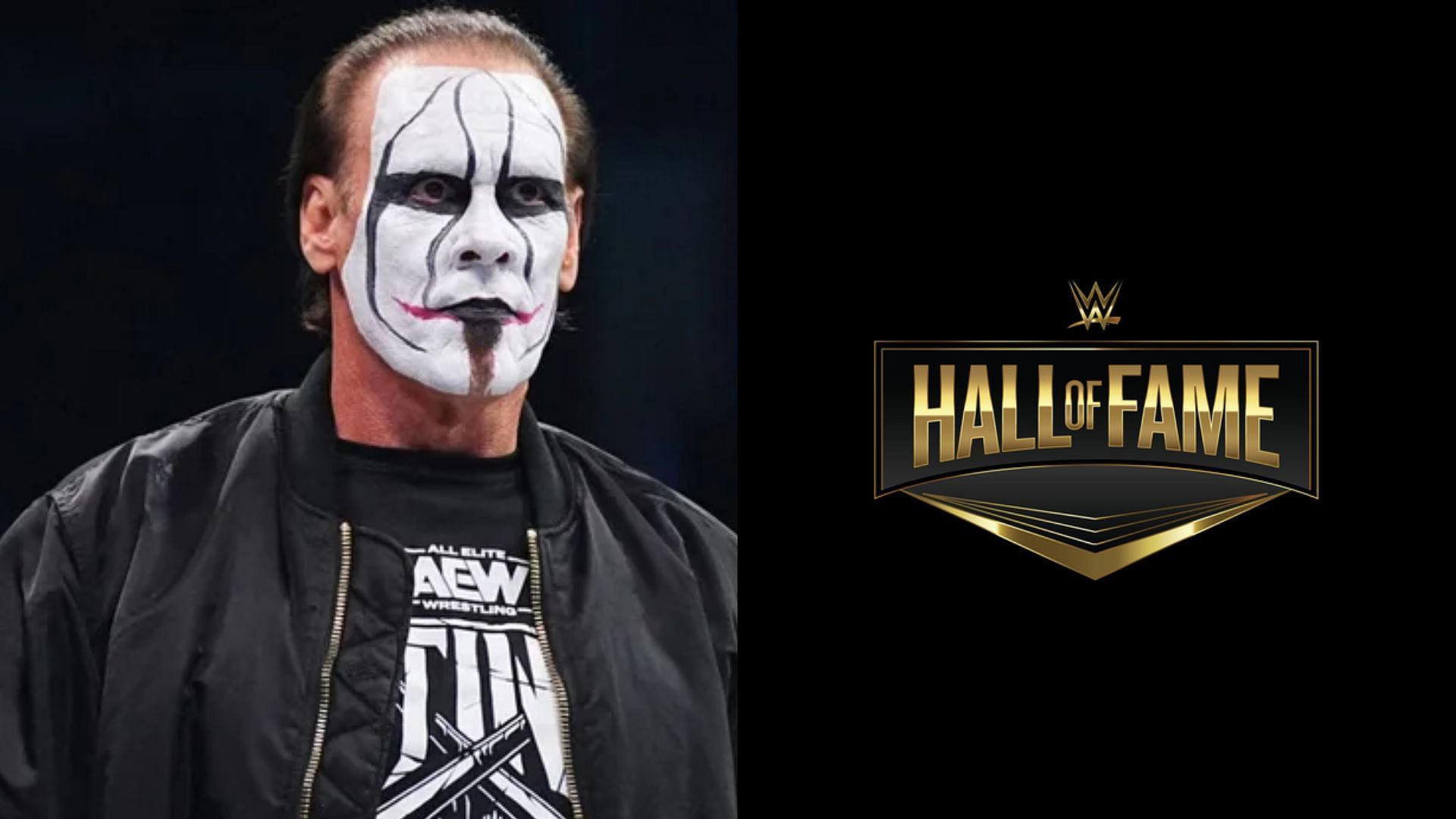 Sting was inducted in WWE Hall of Fame in 2016
