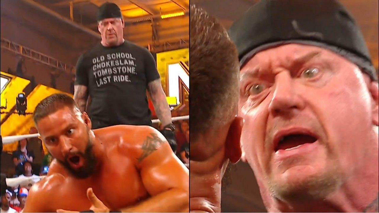 WWE NXT में द अंडरटेकर का खतरनाक रूप देखने को मिला 