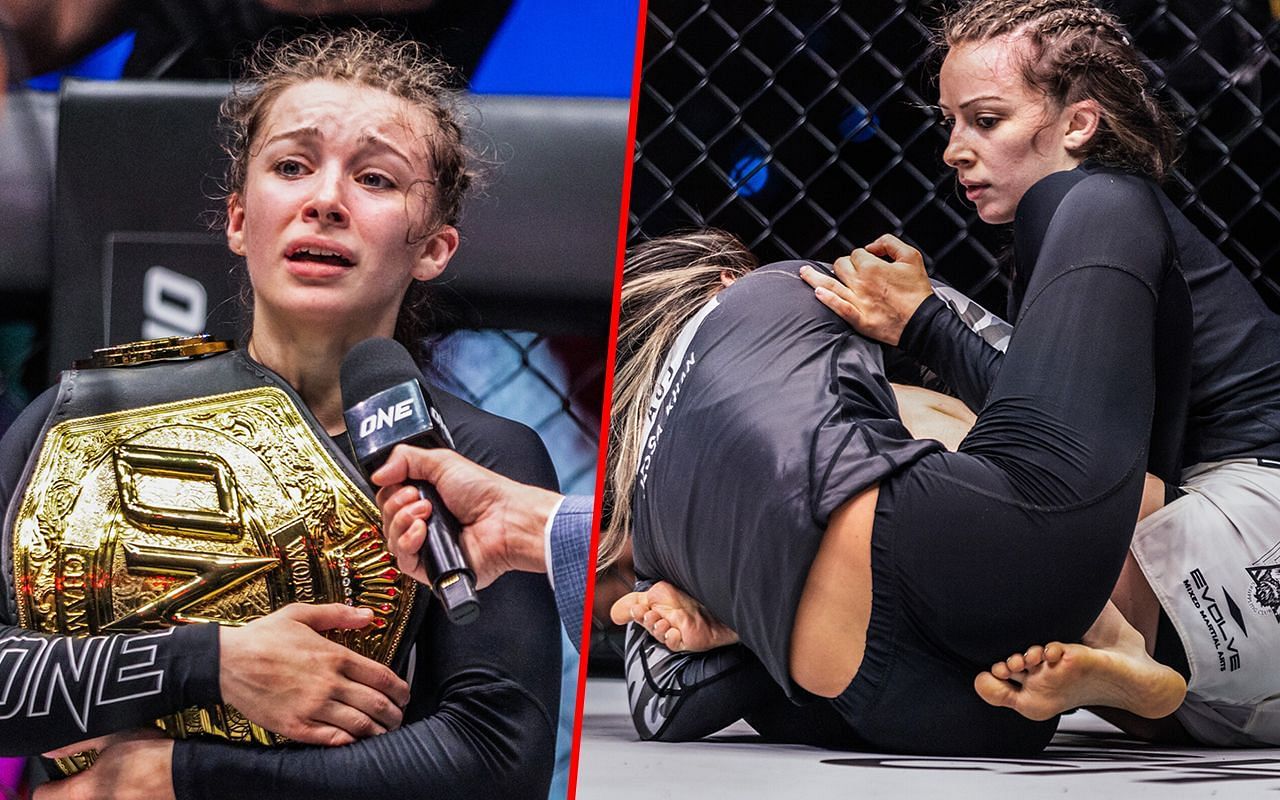 Newly crowned ONE atomweight submission grappling world champion Danielle Kelly -- Photo by ONE Championship