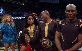 Who is Kamaru Usman's wife?