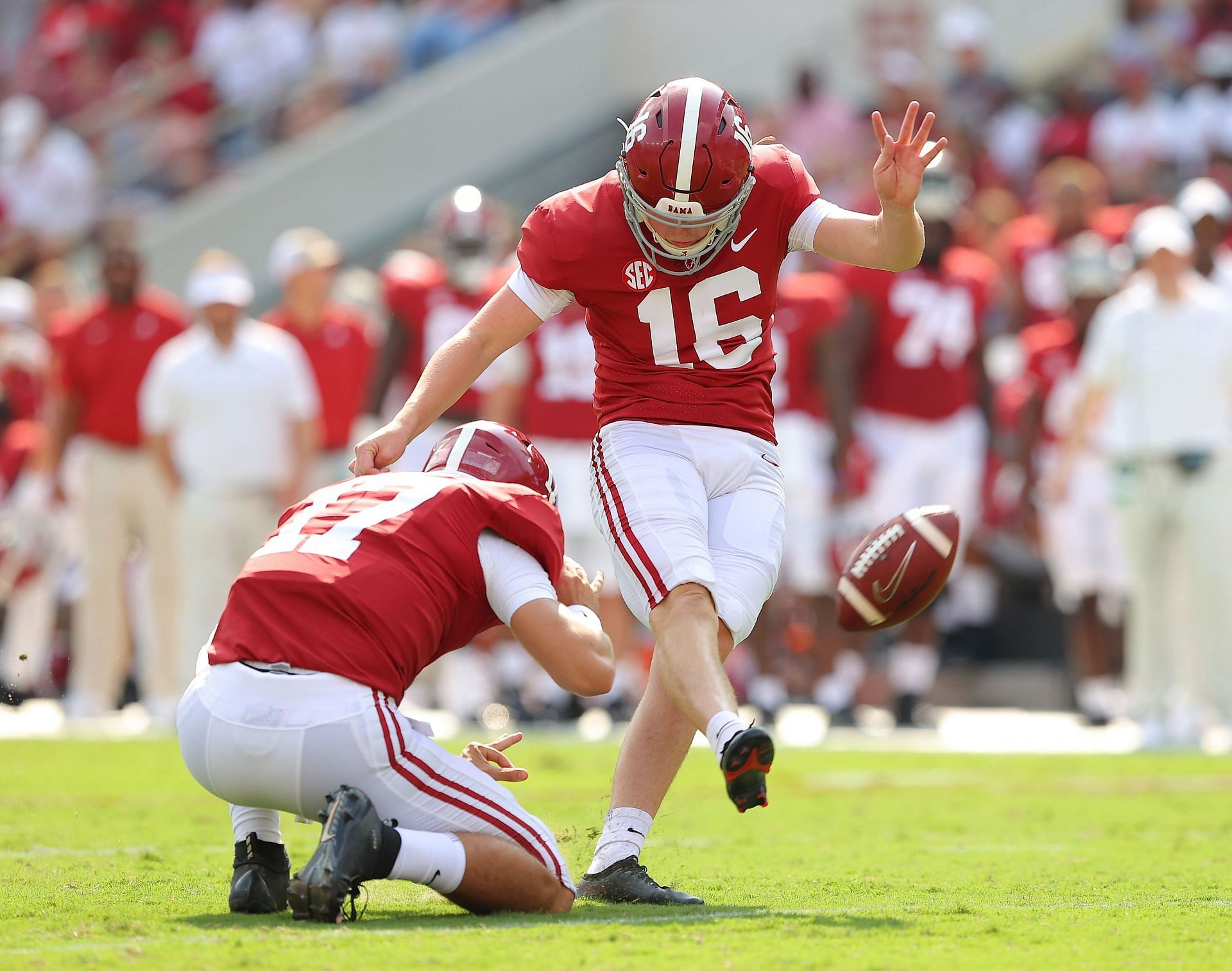 Alabama's Will Reichard Gets Crowned "best Kicker" In SEC History; Roll ...