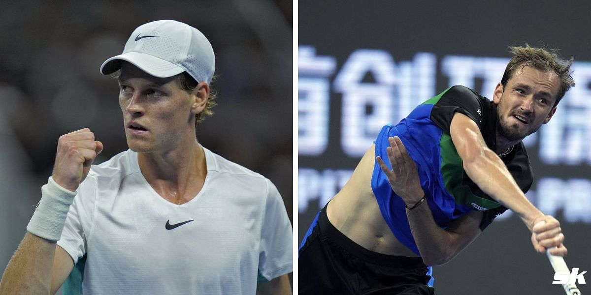 Jannik Sinner beats Daniil Medvedev to win the 2023 China Open.