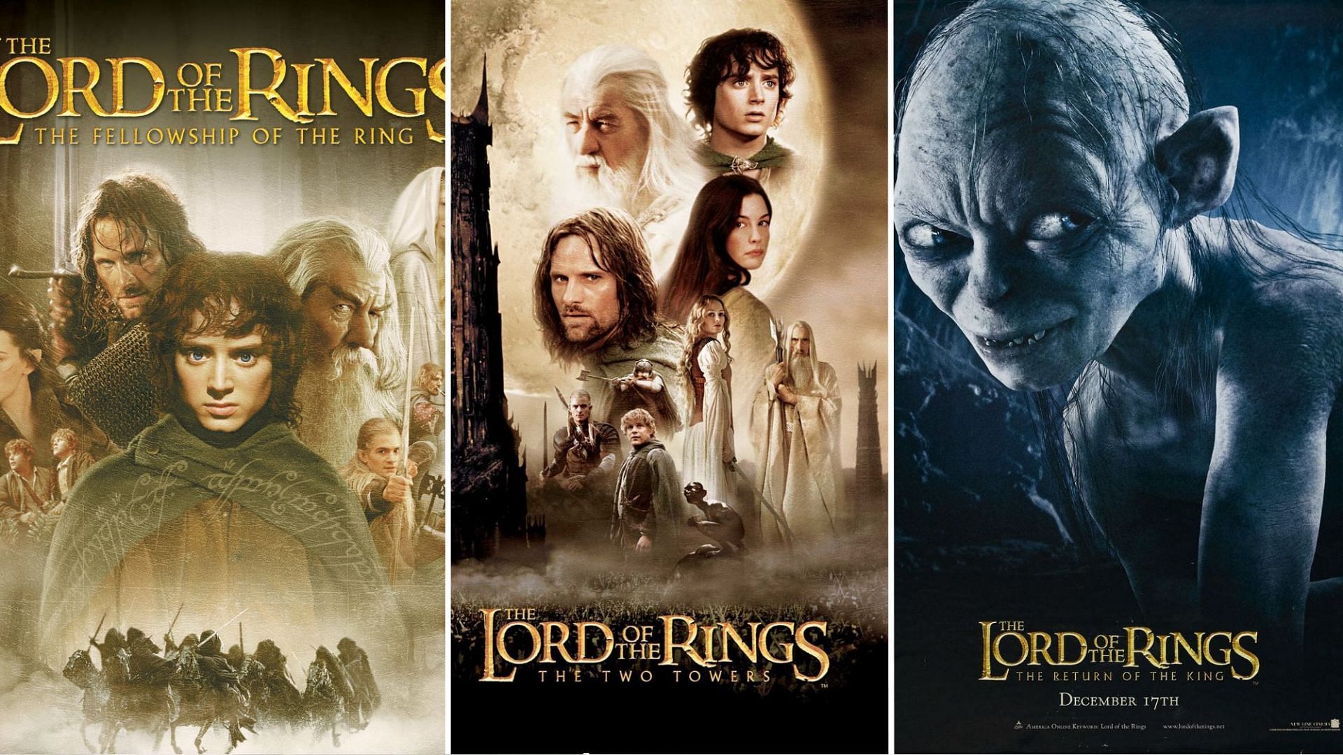 The Lord of the Rings series (Images via New Line Cinema)