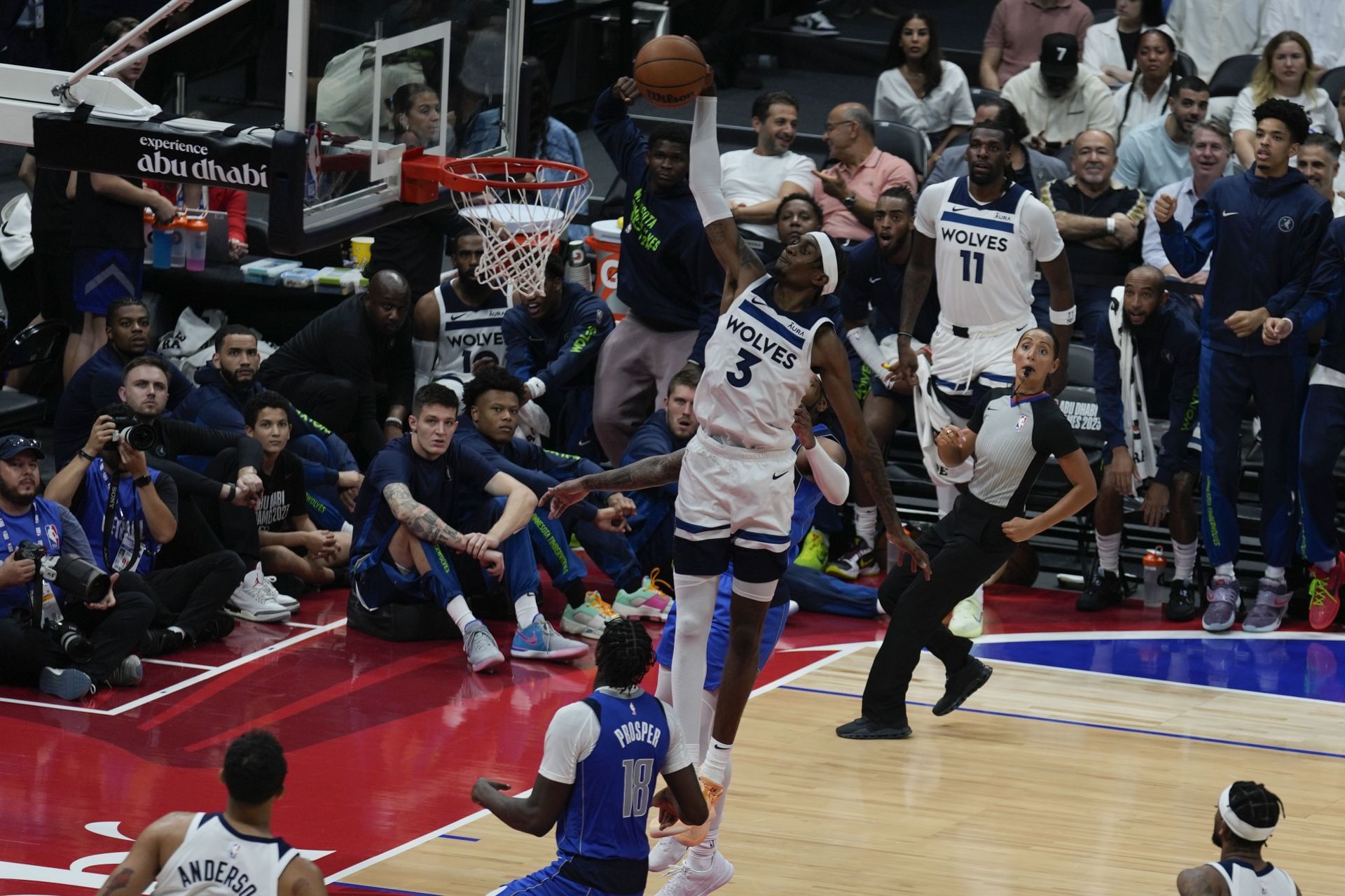 Mavericks Timberwolves Jaden McDaniels