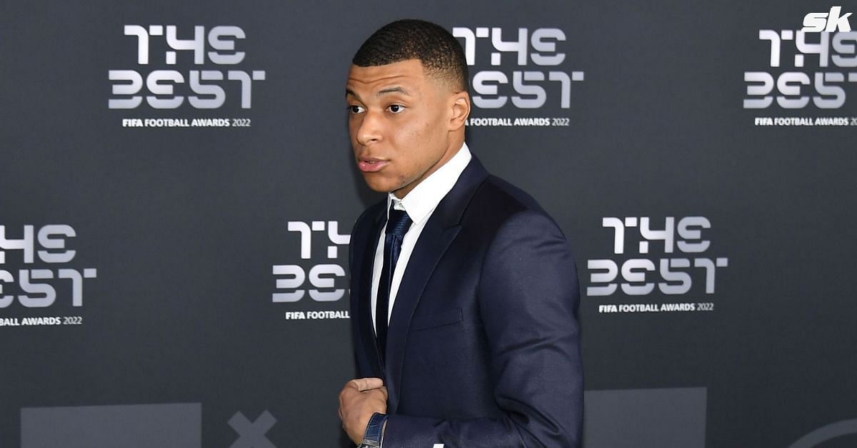 WATCH: Kylian Mbappe follows Lionel Messi as he arrives at venue ahead of 2023 Ballon d&rsquo;Or ceremony