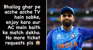 “No more ticket requests pls” – Suryakumar Yadav ahead of IND vs PAK 2023 World Cup showdown