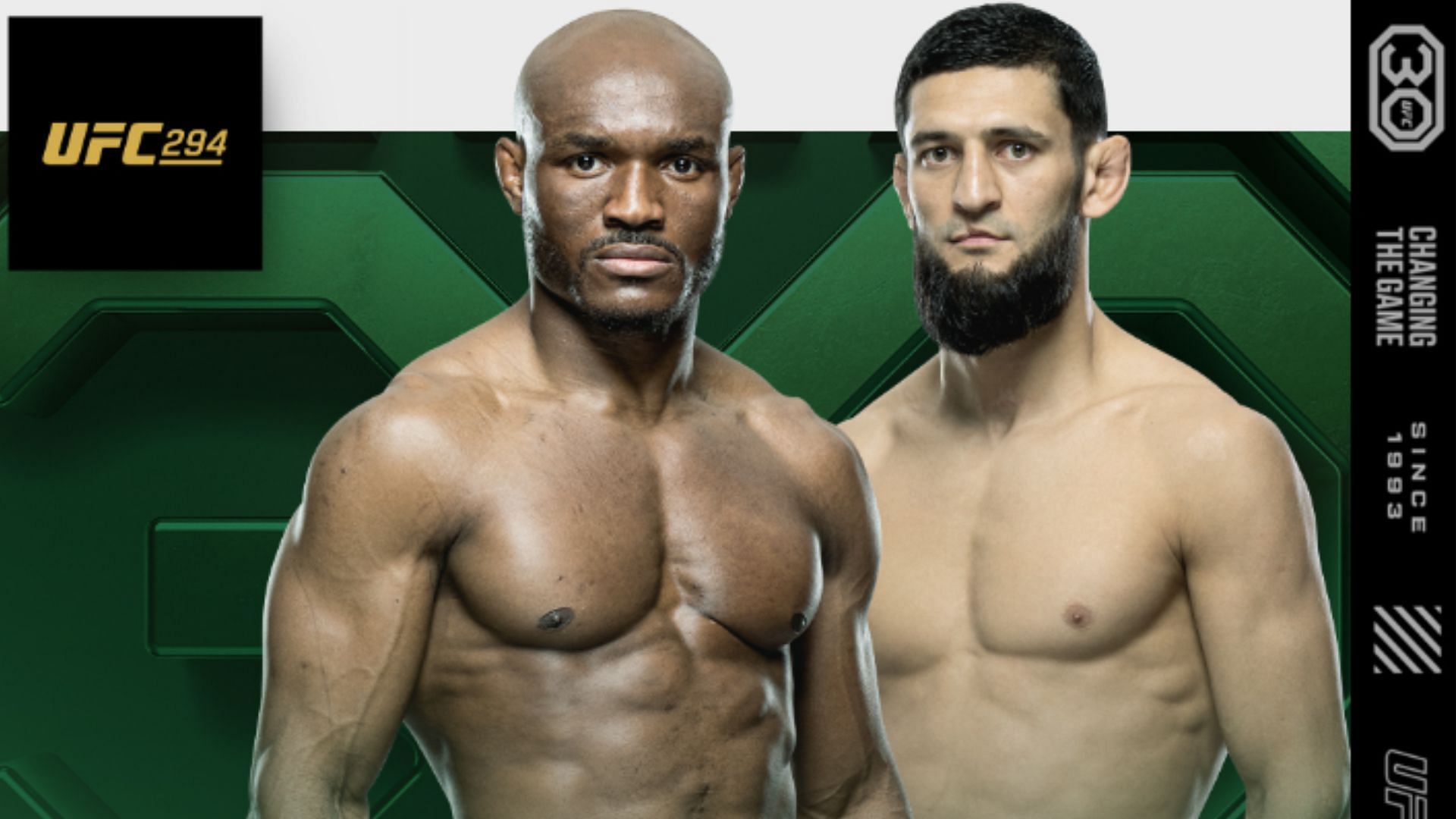 Khamzat Chimaev &amp; Kamaru Usman [Image courtesy of @ufc on Instagram]