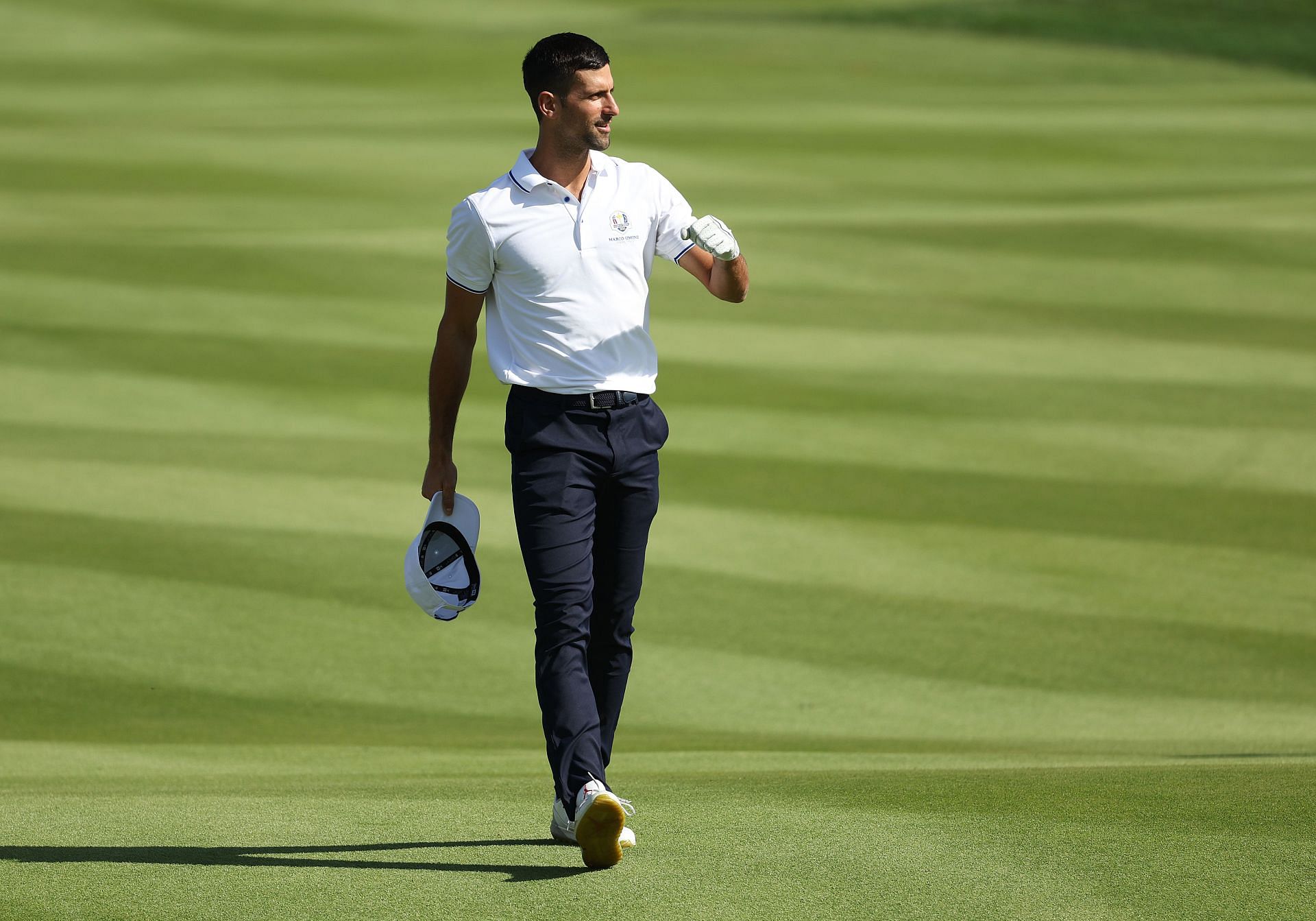 Novak Djokovic at the 2023 Ryder Cup