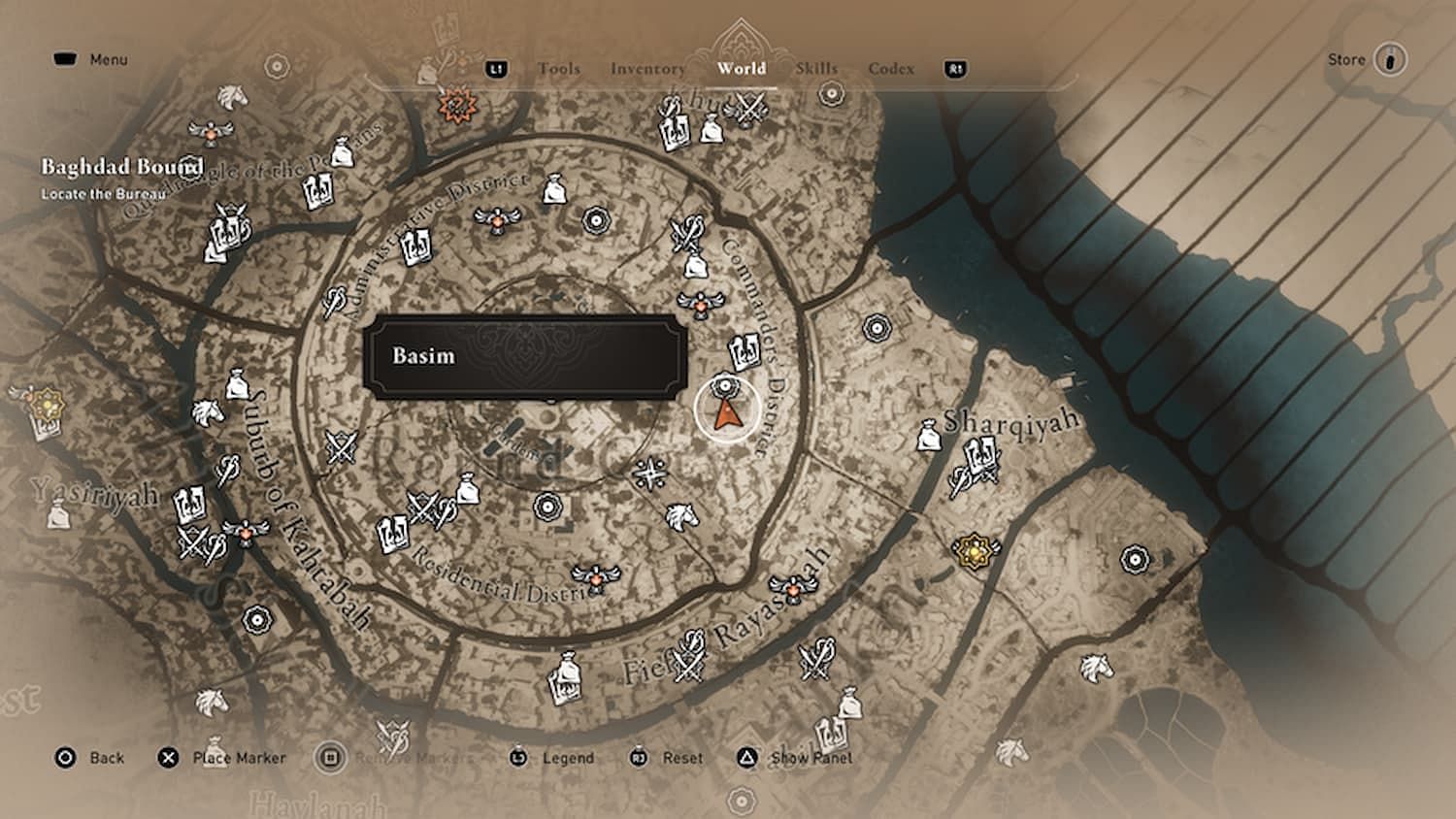 Shurta Headquarters in Assassin&#039;s Creed Mirage (Image via Ubisoft)