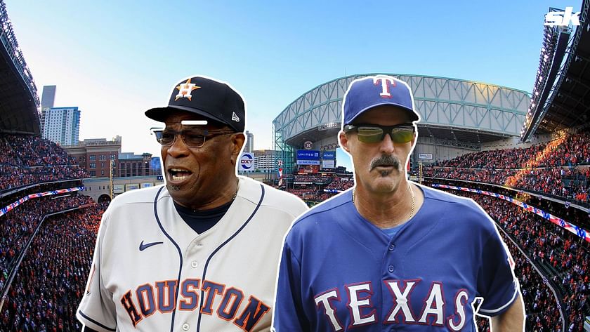 Texas Rangers pitching coach Mike Maddux during a baseball game