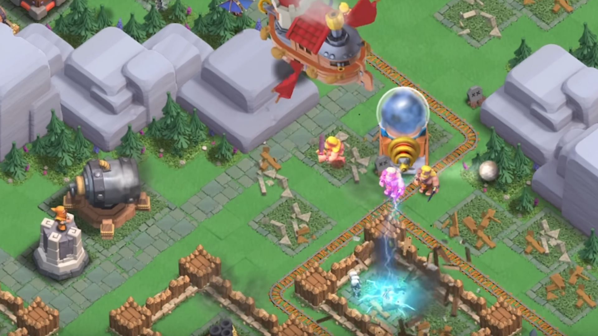 This latest Mega Troop delivers a devastating electric blow (Image via Supercell)