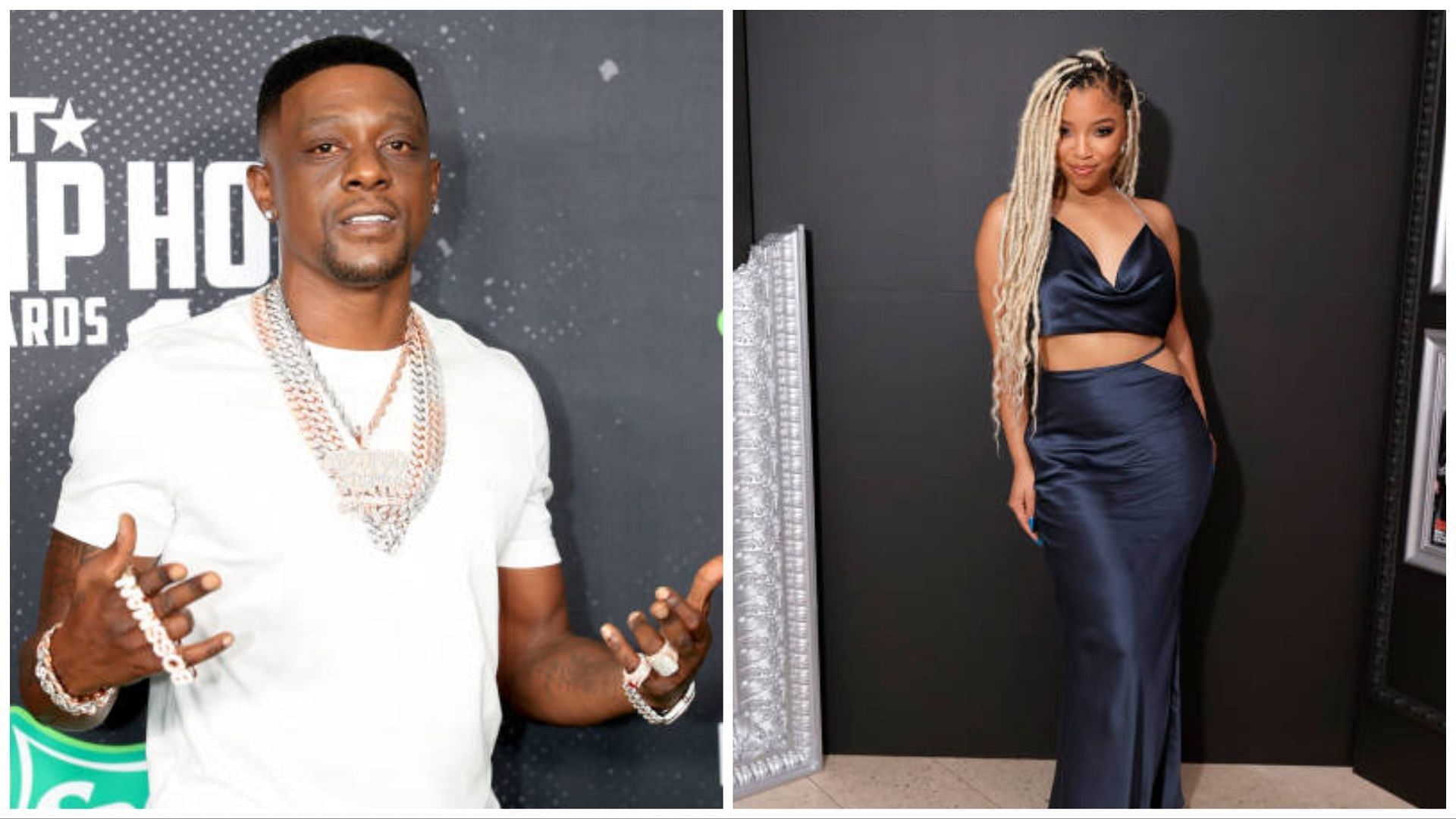 Boosie Badazz and Chloe Bailey (via Getty Images)