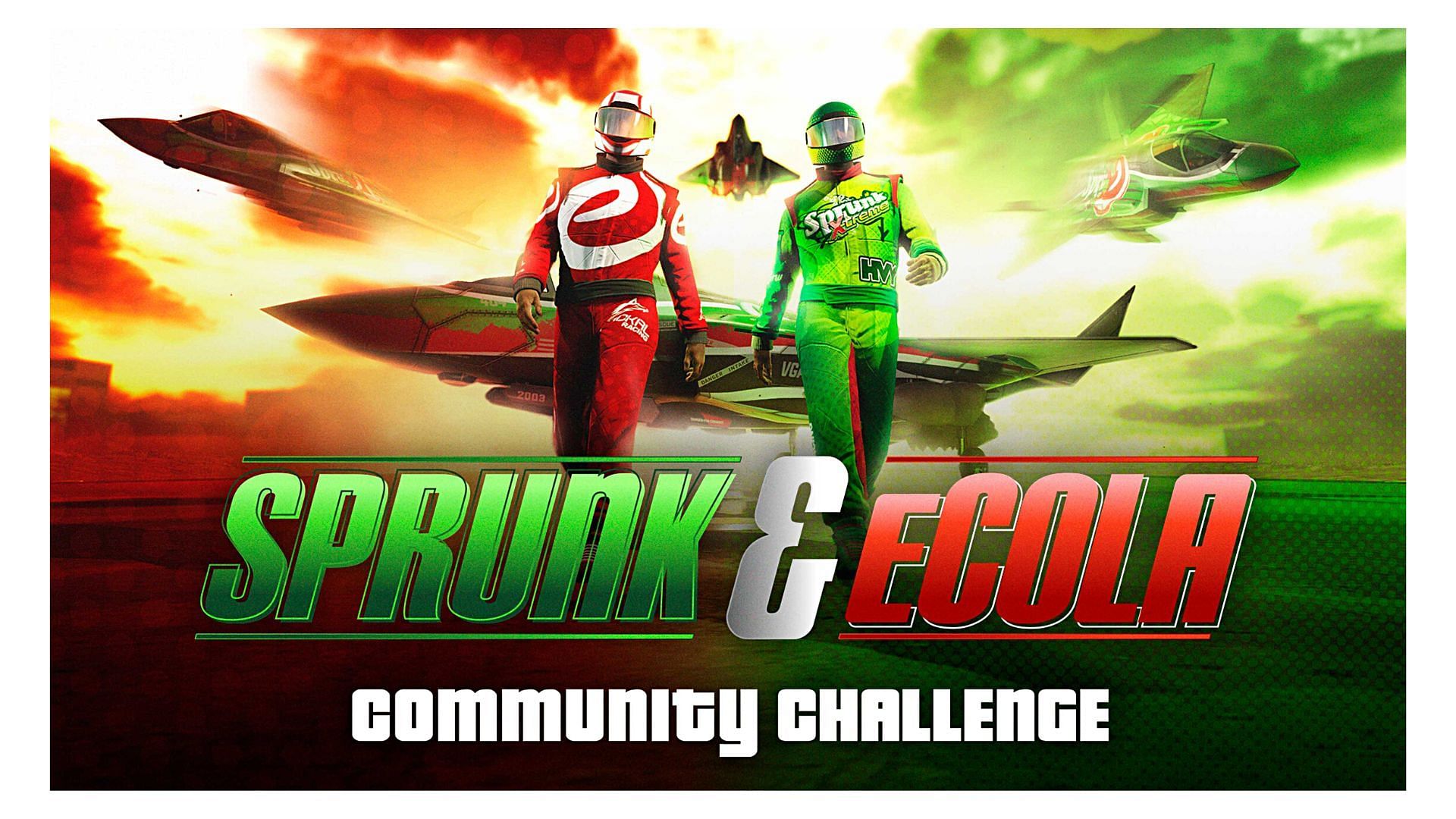 A brief about the new GTA Online Sprunk &amp; eCola Community Challenge (Image via Rockstar Games)