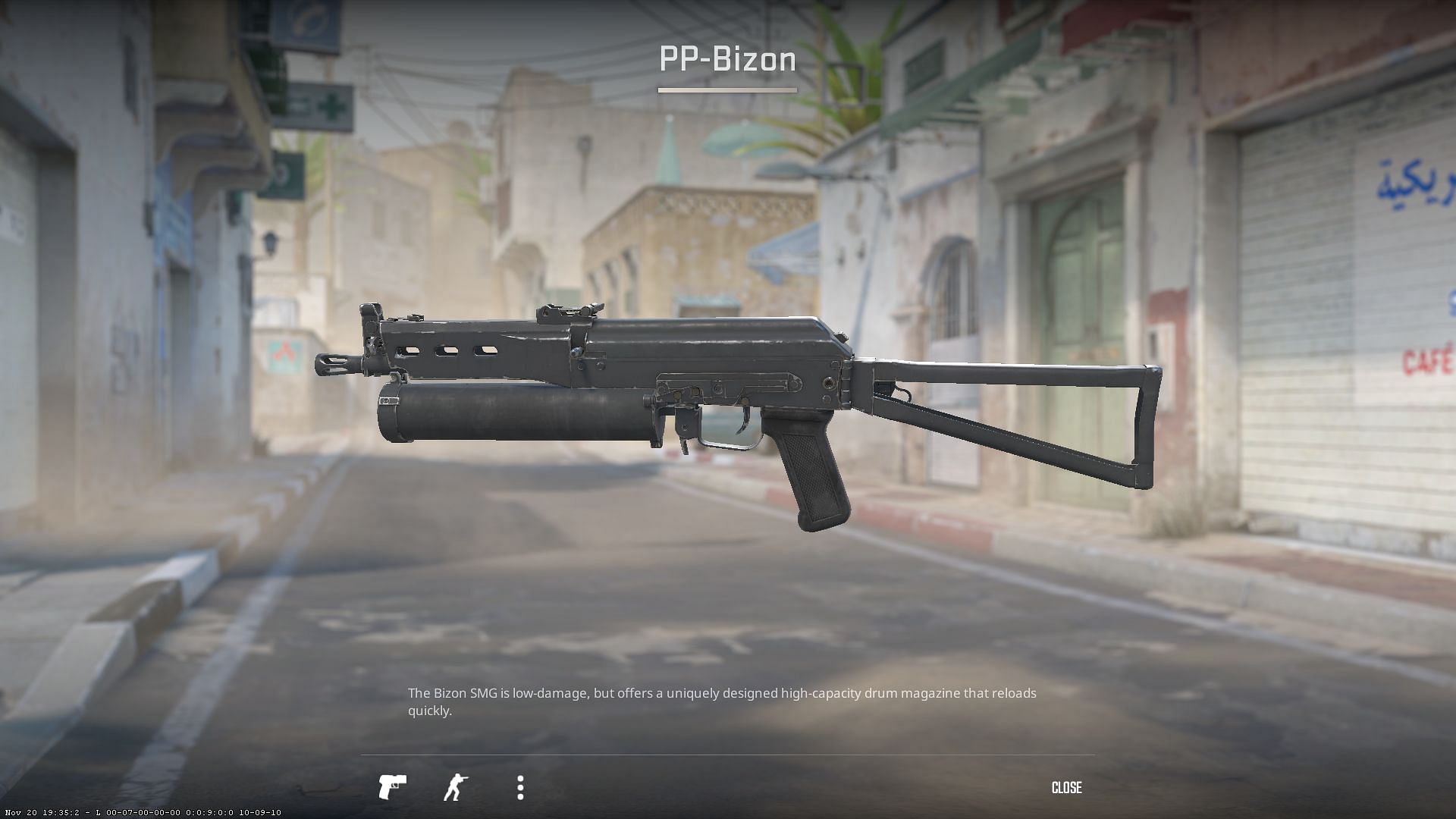 PP-Bizon in CS2 (Image via Valve)