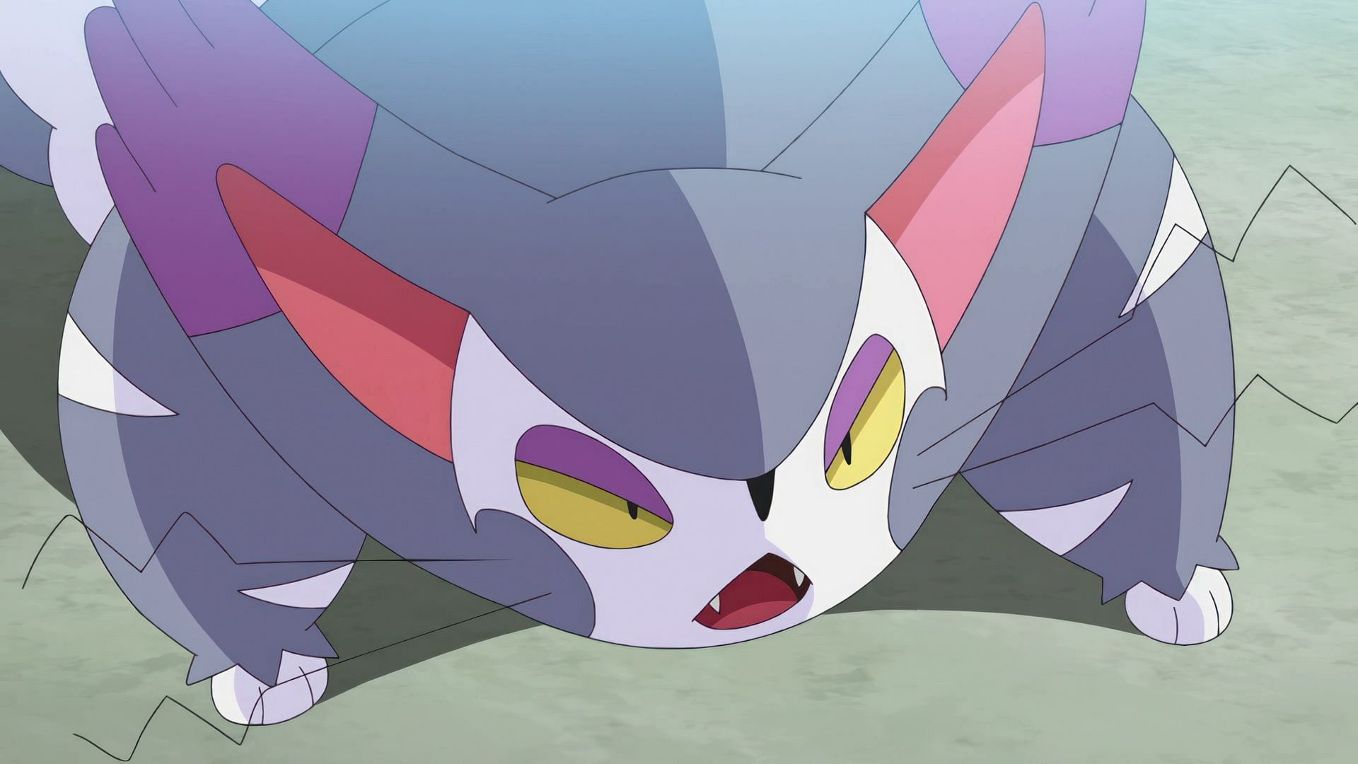 Purrugly in the anime (Image via The Pokemon Company)