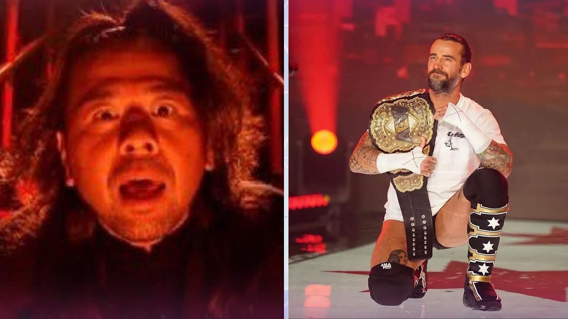 Shinsuke Nakamua appears to be calling out somebody on WWE RAW