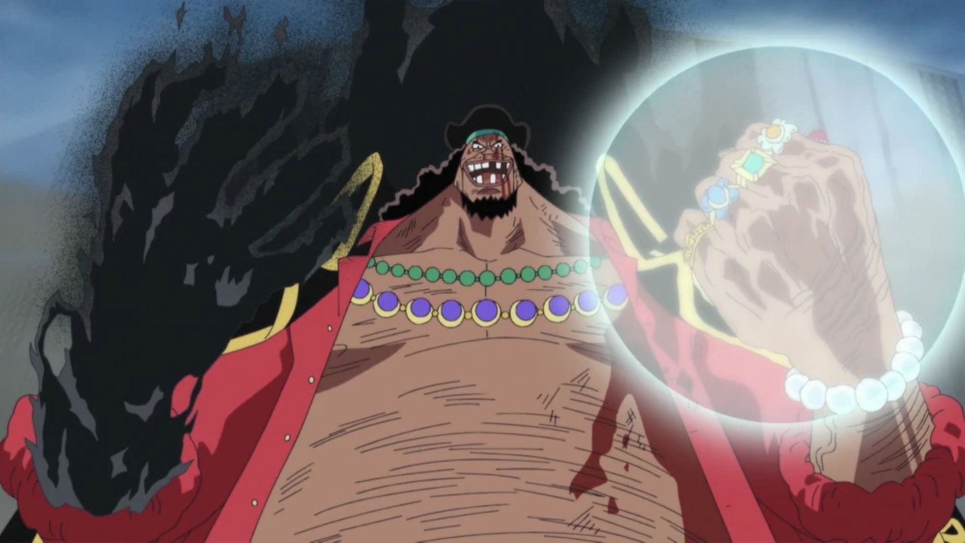 Blackbeard has some truly fearsome devil fruit powers. (Image via Toei Animation)